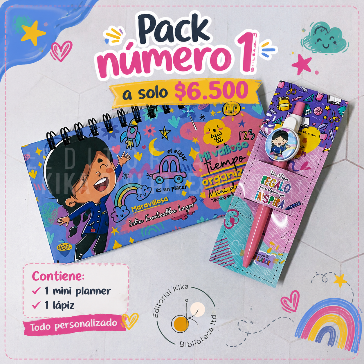 Pack Nº1 dia de la Tecnico en Parvulos principal