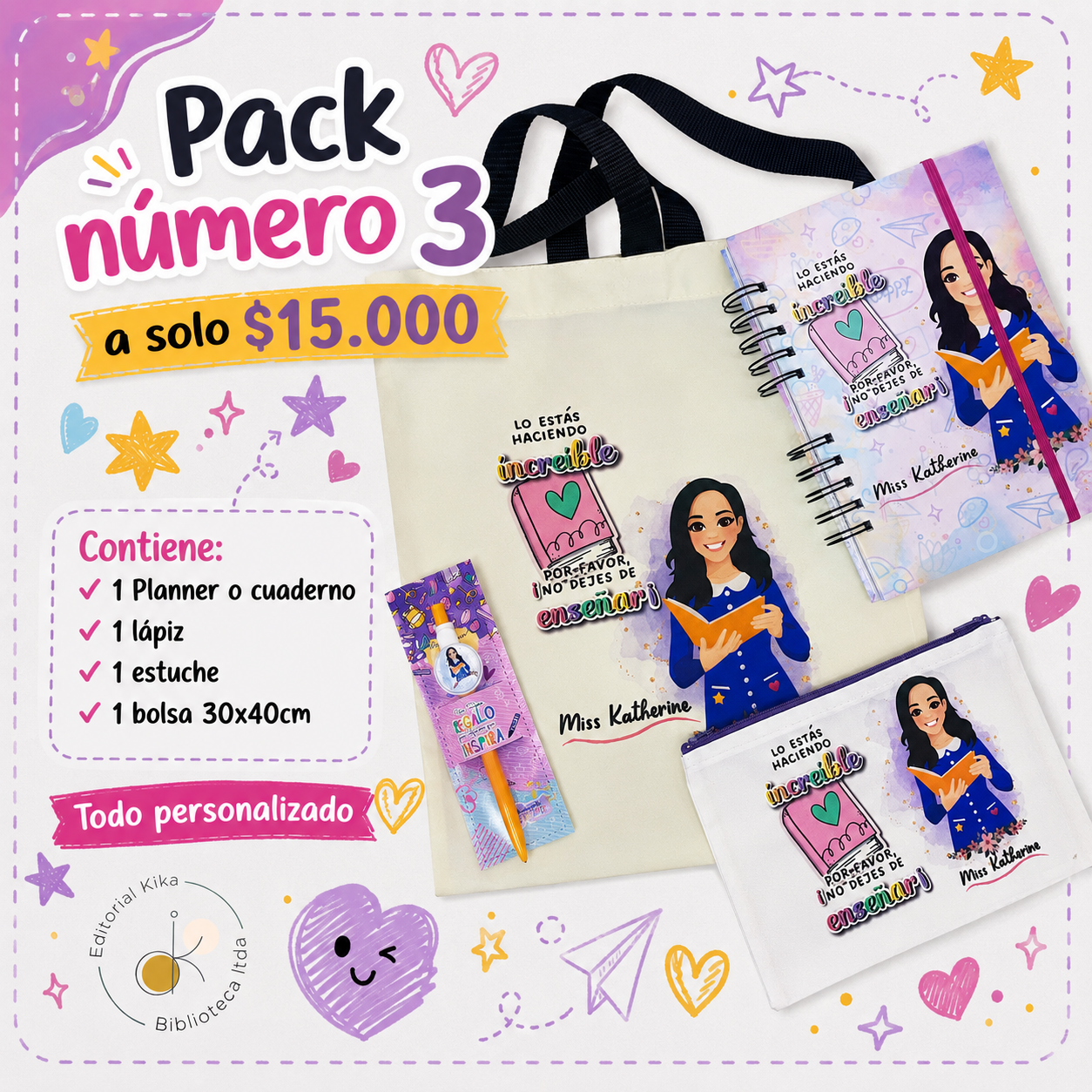 Pack Nº3 dia de la Tecnico en Parvulos principal